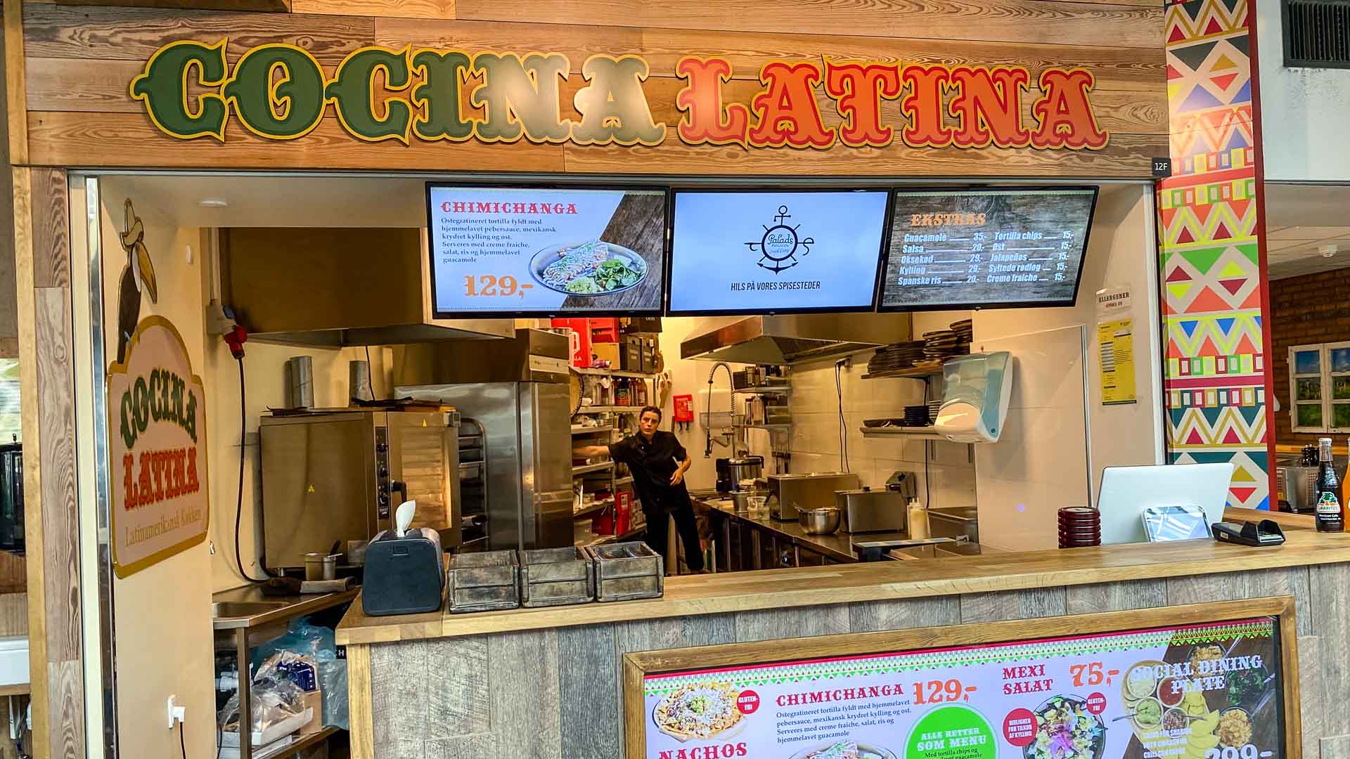 Cocina Latina i Vejle set udefra