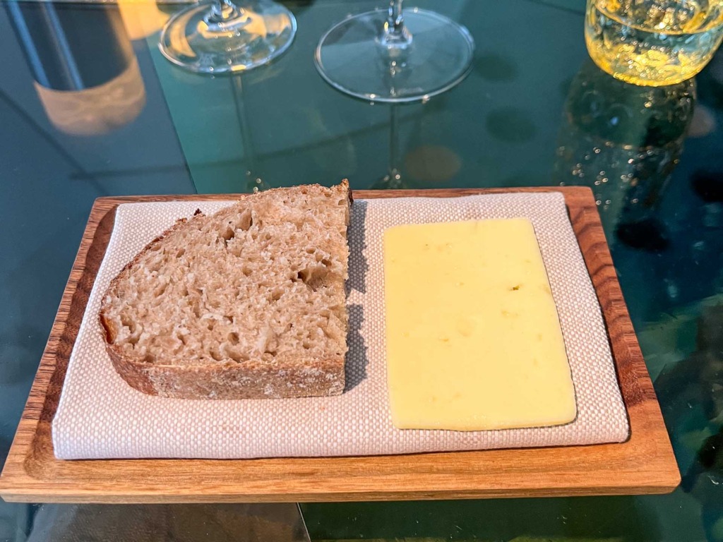Brød og smør på Restaurant Lyst.