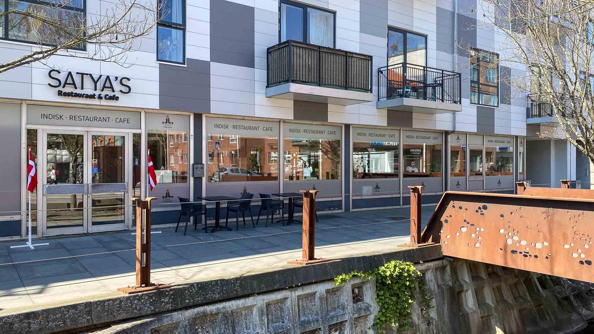 Den indiske restaurant Satya’s Restaurant og Cafe i Vejle