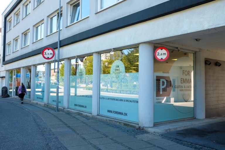 For Emma har brød og kager uden gluten og laktose.
