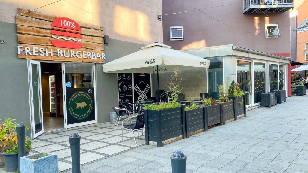 Fresh Burgerbar set udefra