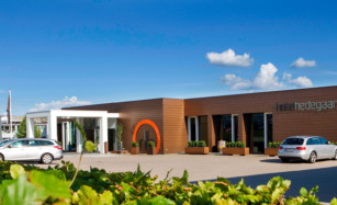 Hotel Hedegaarden set udefra.