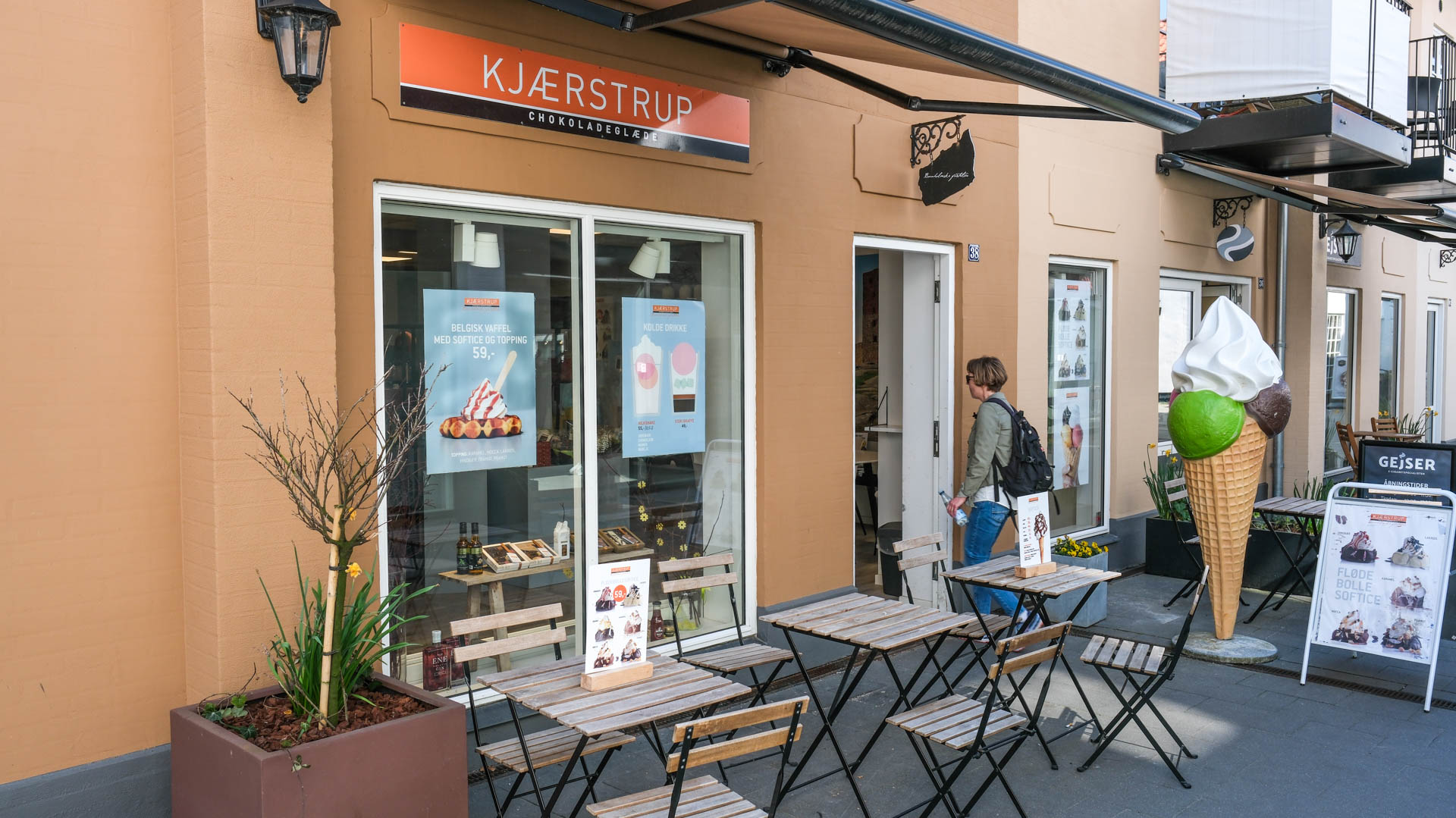 Kjærstrup var en lille café med fokus på håndlavede chokolade.