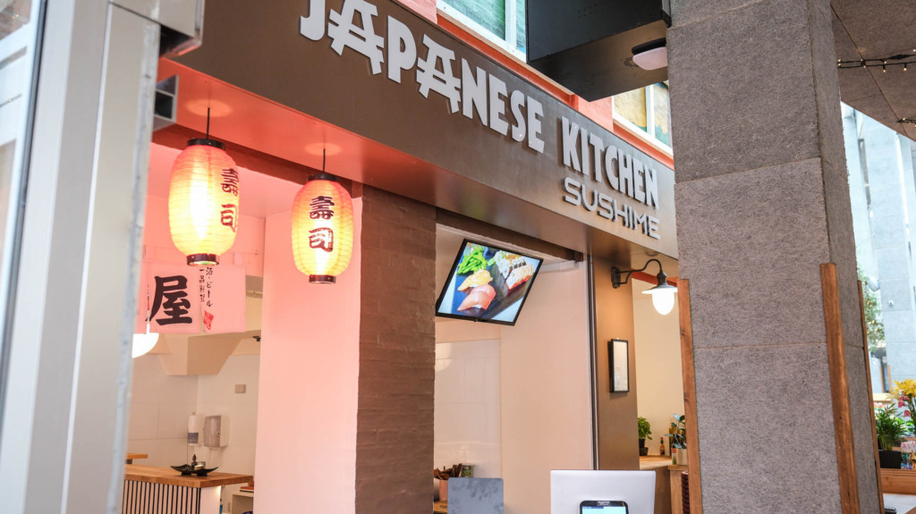 Japanese Kitchen sushime er japansk i Paladspassagen