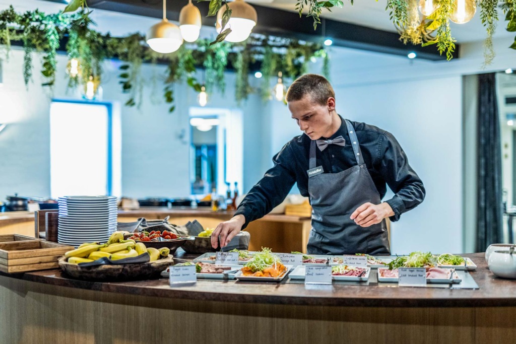 Der er god service på hotellet The Lodge i Billund