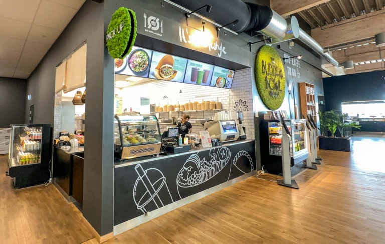 The Buddha Bowl Project har en afdeling i Billund Lufthavn.