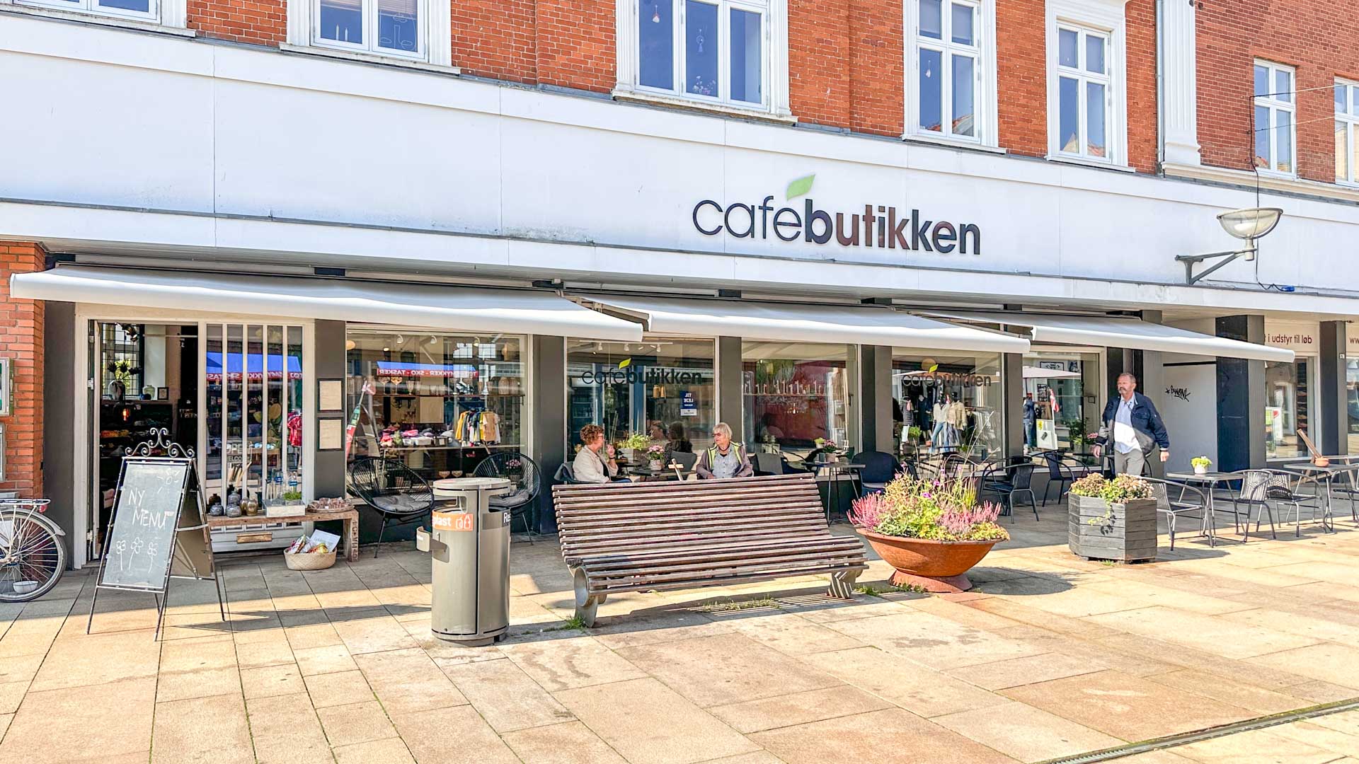 Cafébutikken i Vejle er butik og café i et.