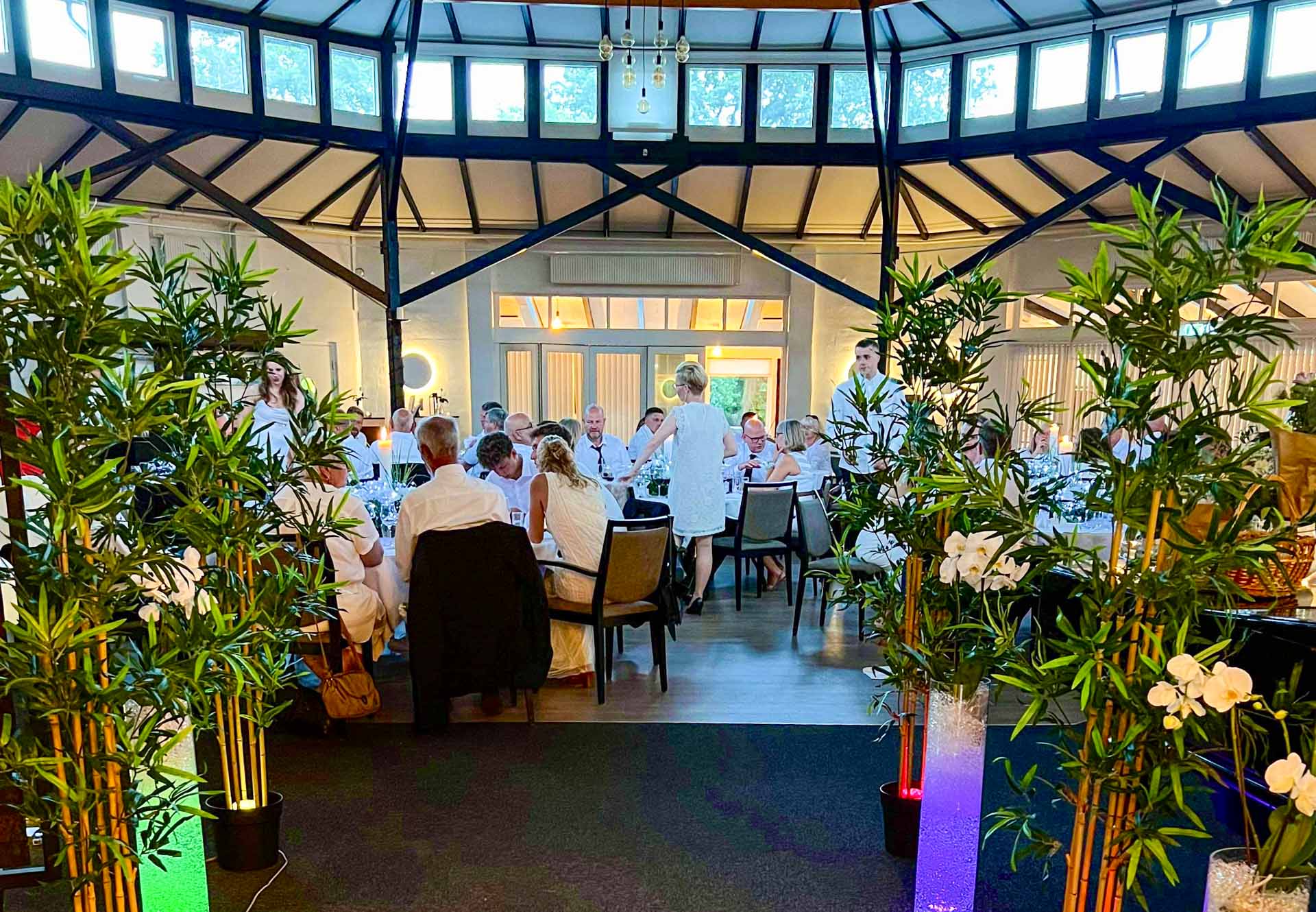 Skyttehuset har lokalerne til store og små arrangementer.