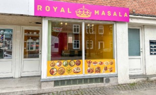 Royal Masala ligger i Vesterbrogade i Vejle.