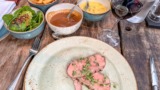 Hovedretten i den 3-retters menu hos Bistecca.