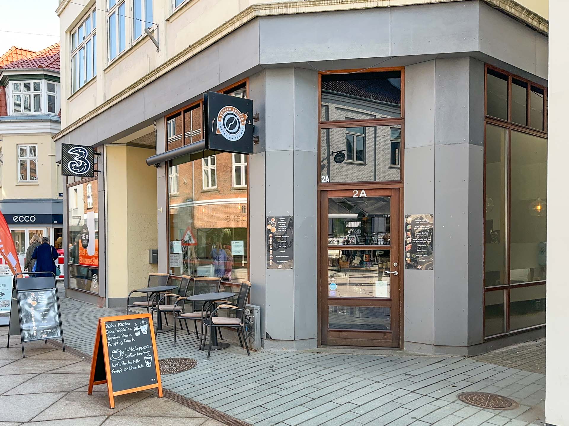 Coffea Sentio flytter fra gågaden til Bryggen i Vejle.