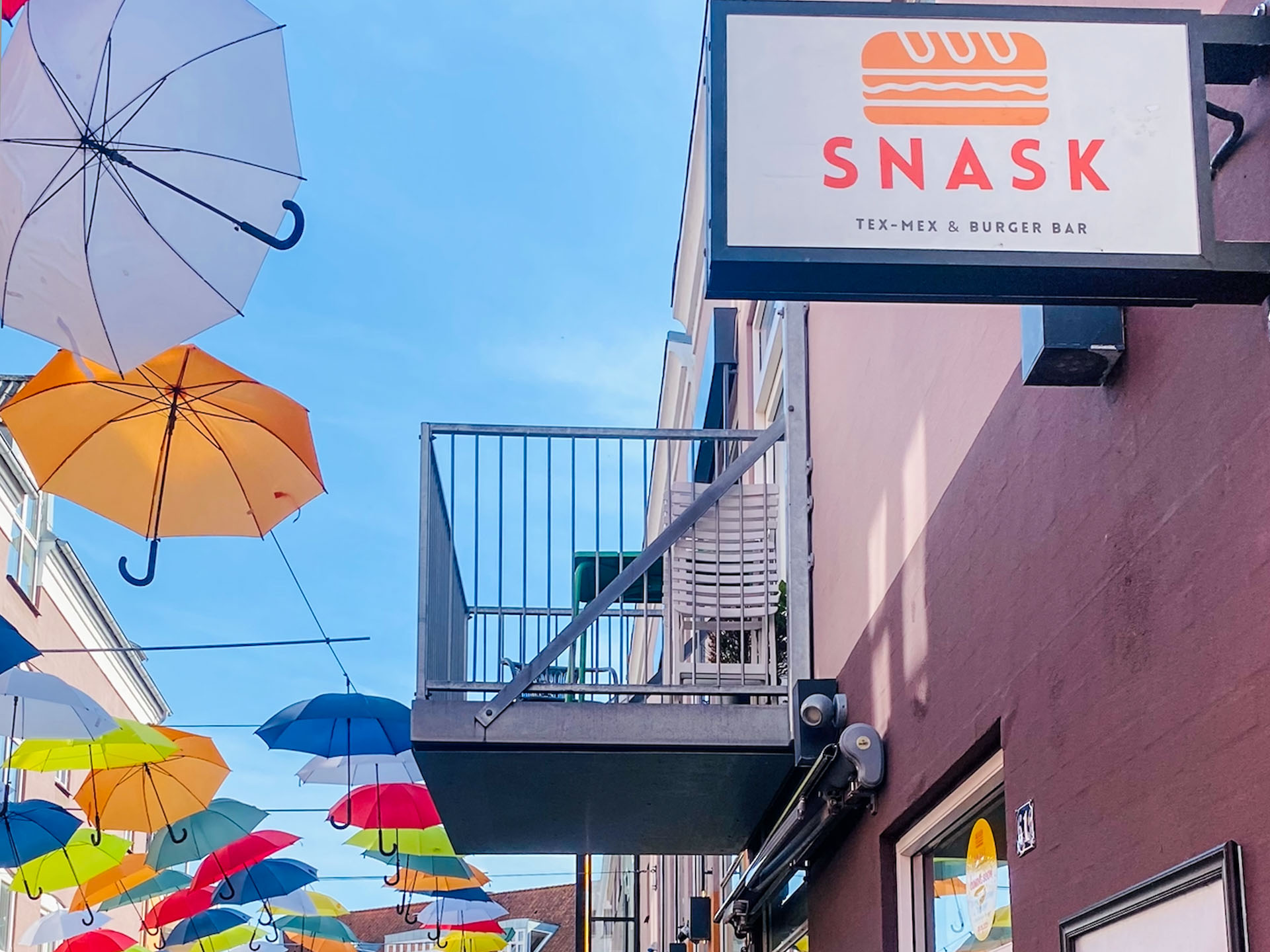 Snask i Vejle Midtpunkt.