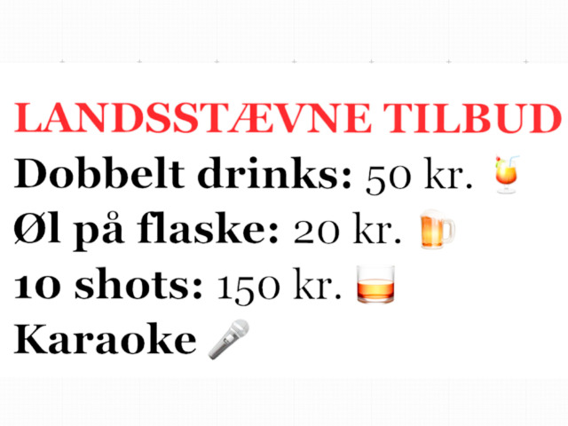 Klausen er klat til Landsstævne 2025 i Vejle med gode tilbud.