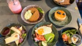 Tapas Brunch hos Lido Caféen, hvor man selv vælger hvad man ønsker til sin brunch.