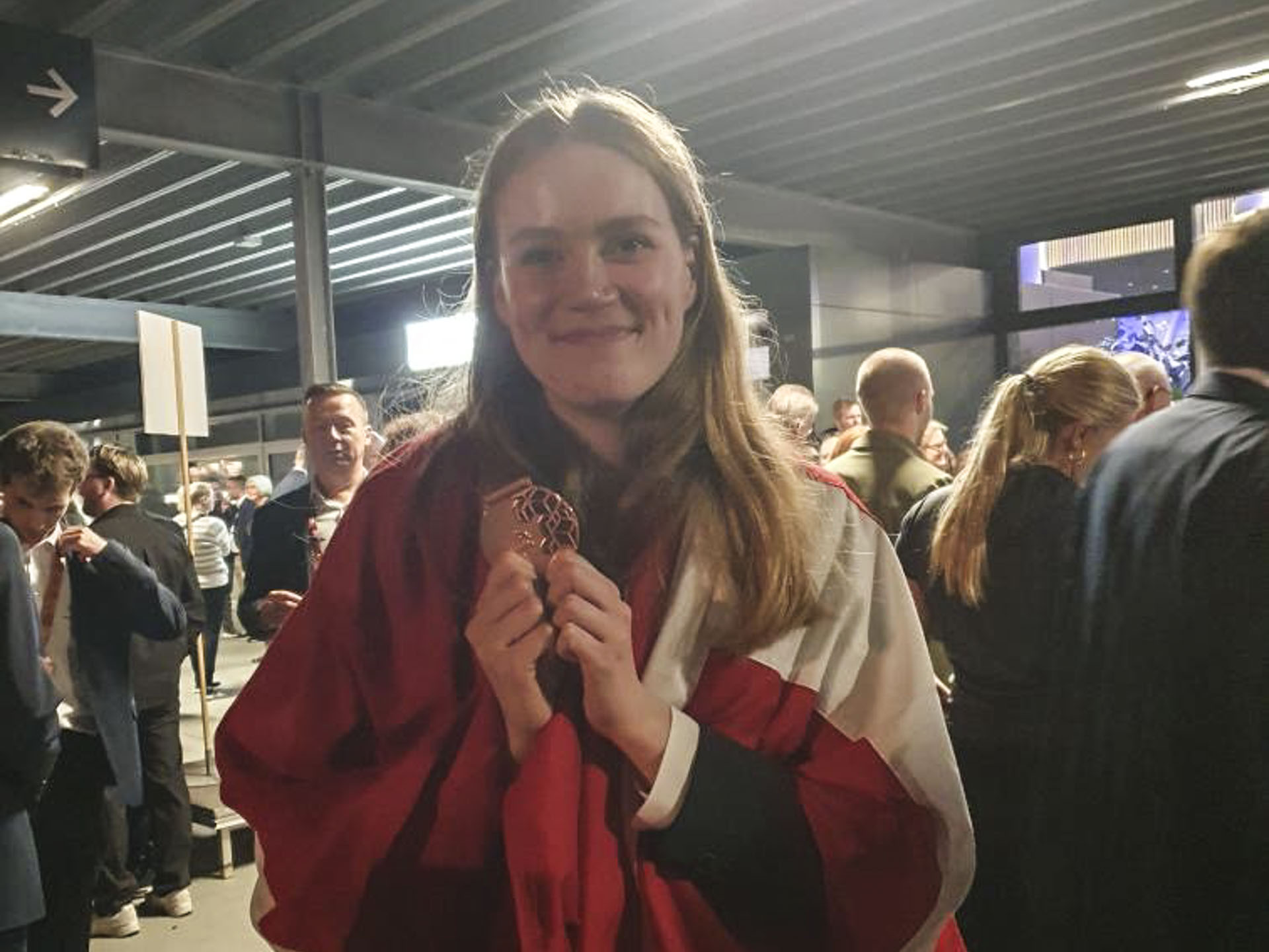 Emilie Striboll fra Vanilla Chocolatier og Konditori tog bronze