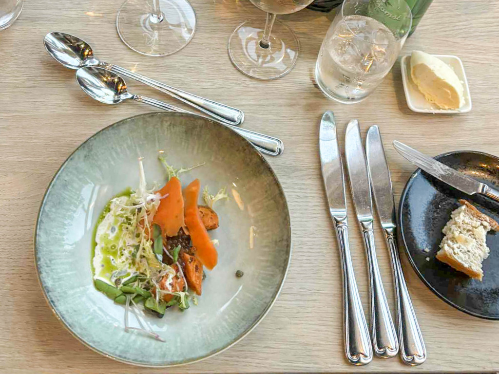 En ret på restauranten hos Comwell Kellers Park i Vejle.