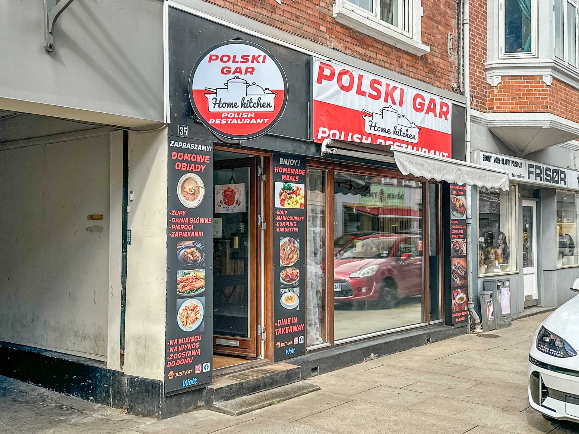 Polski Gar er en polsk restaurant i Vestergade i Vejle.