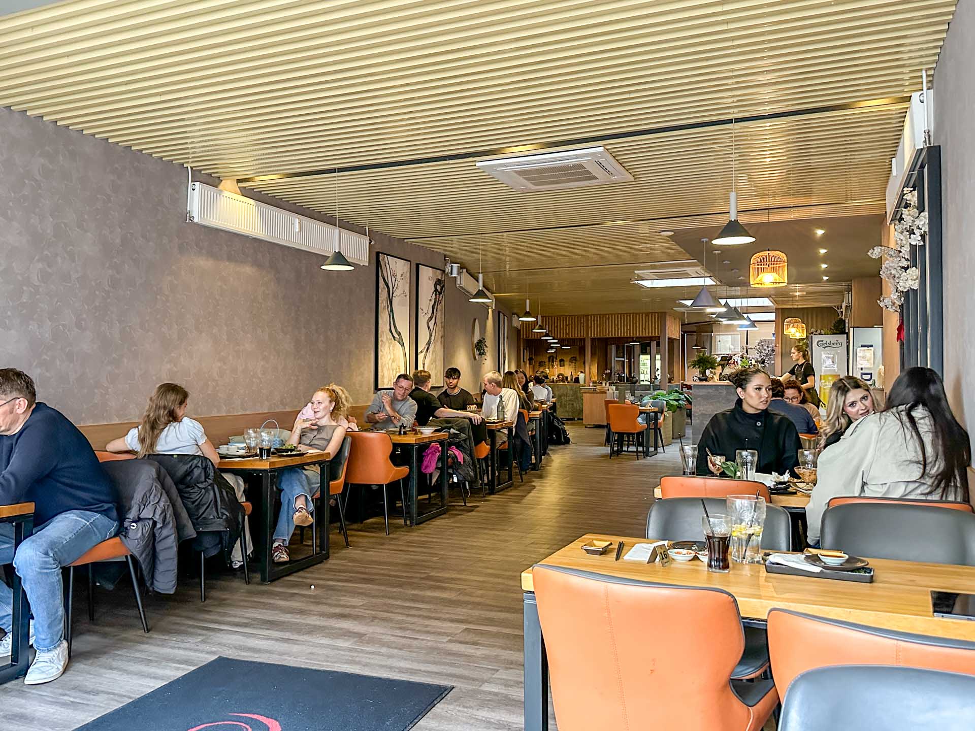 Sushi ad libitum er populært hos Atami Sushi i Vejle.