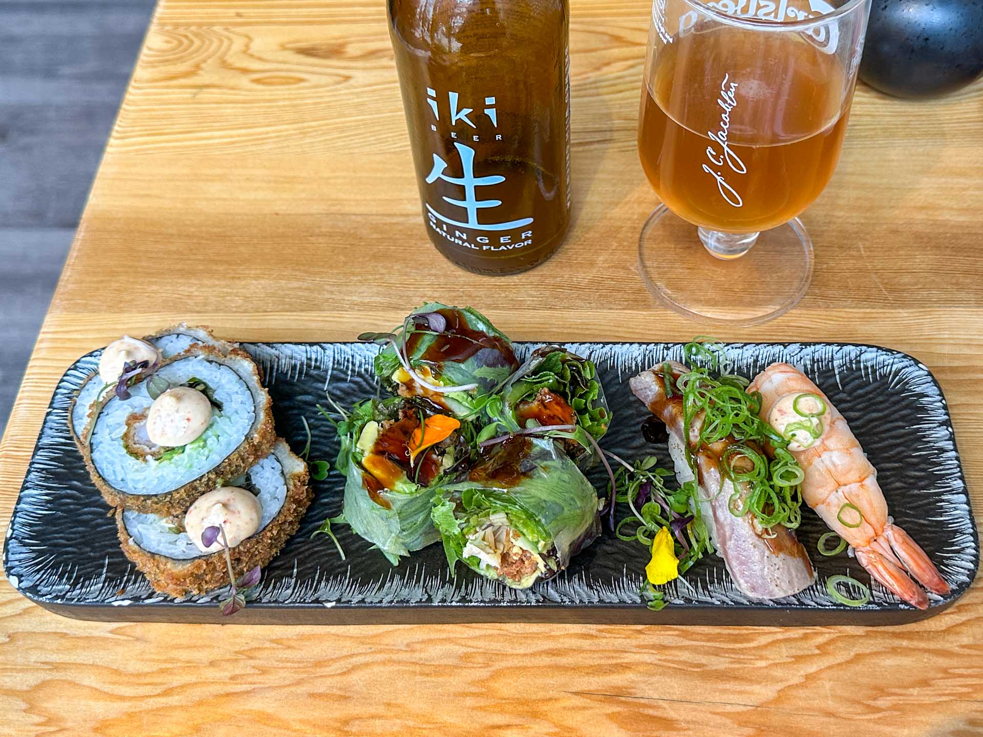 Sushi ad libitum hos Atami Sushi.