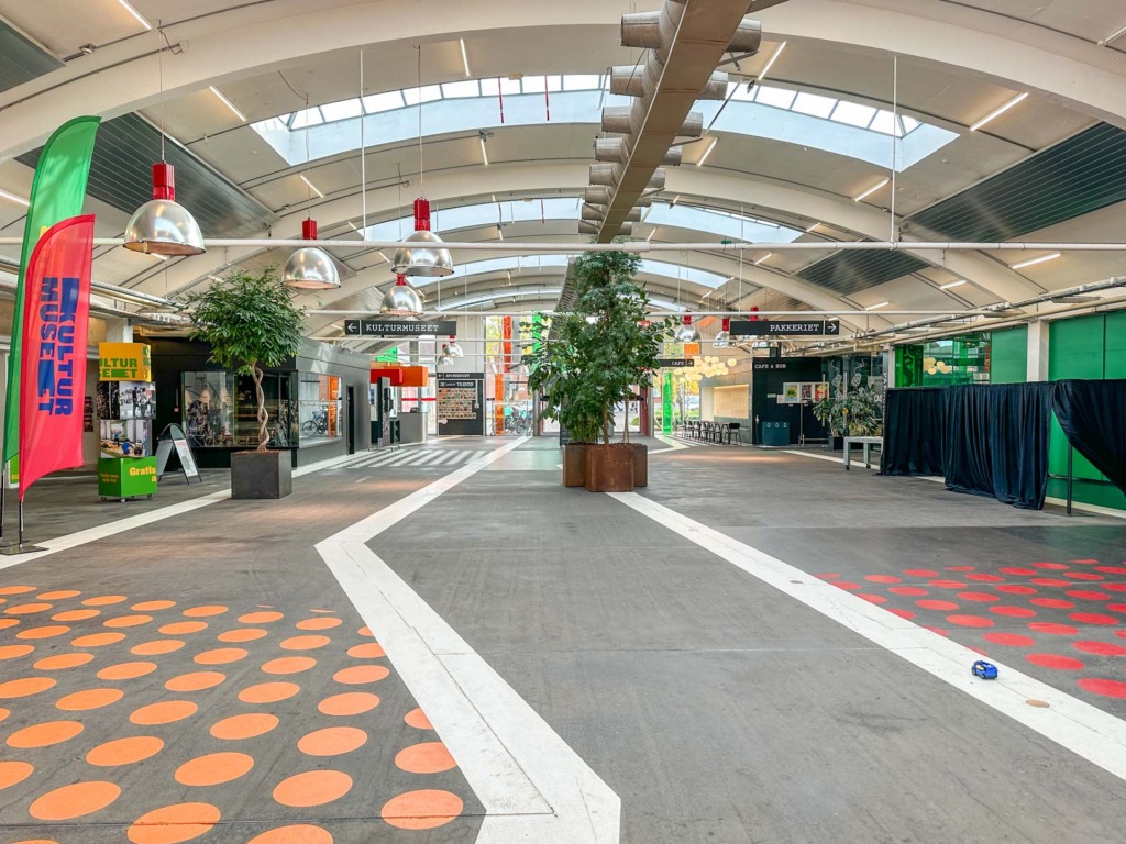 SpinderiHALLERNE er et stort kreativt sted.