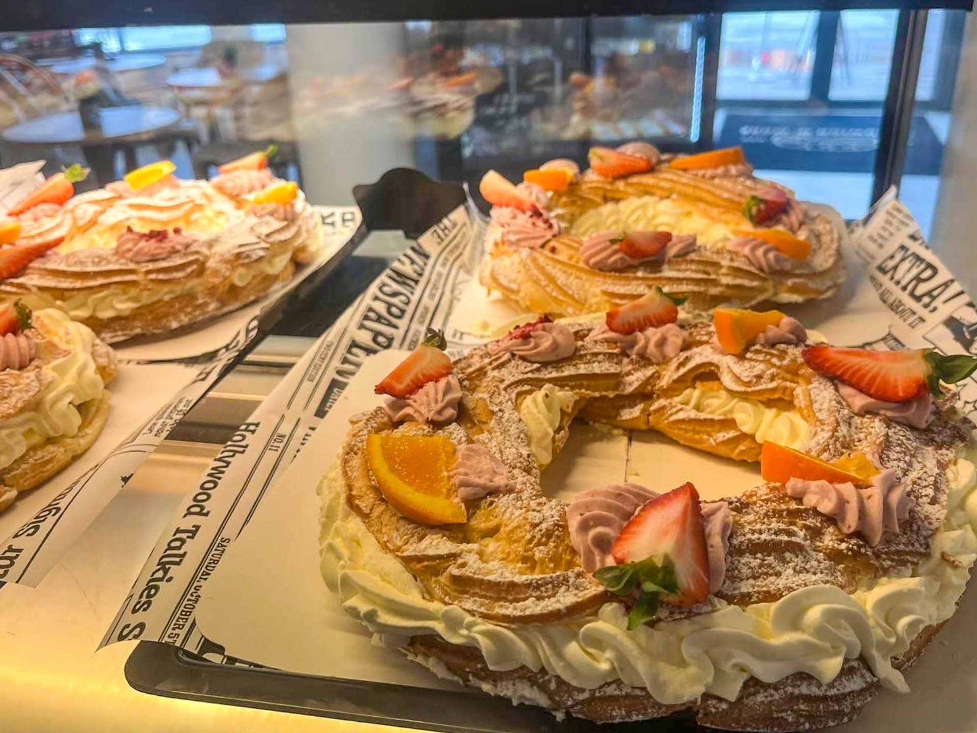 flotte kager hos bageren i Vejle