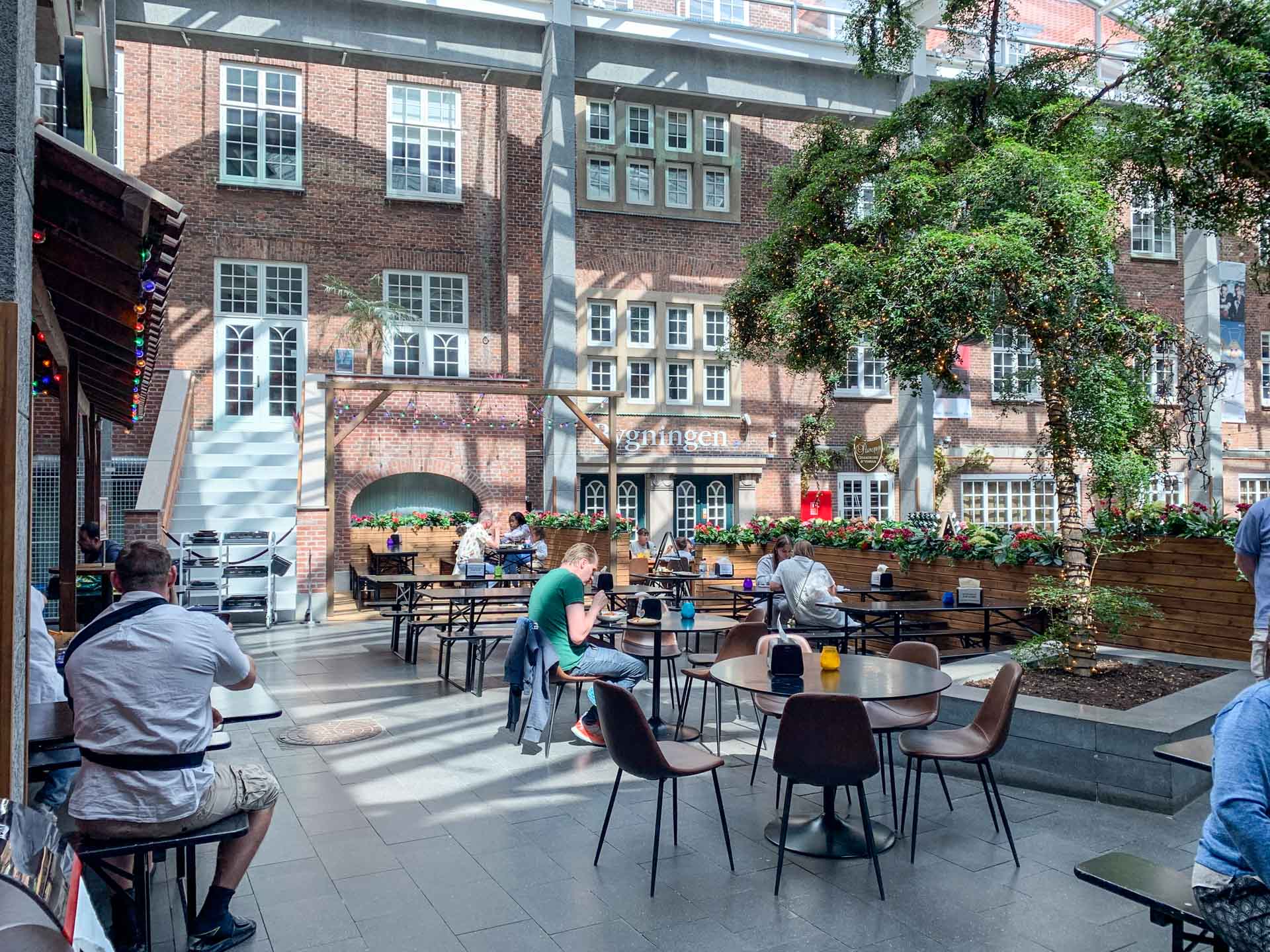Social Dining i Vejle har mange siddepladser.