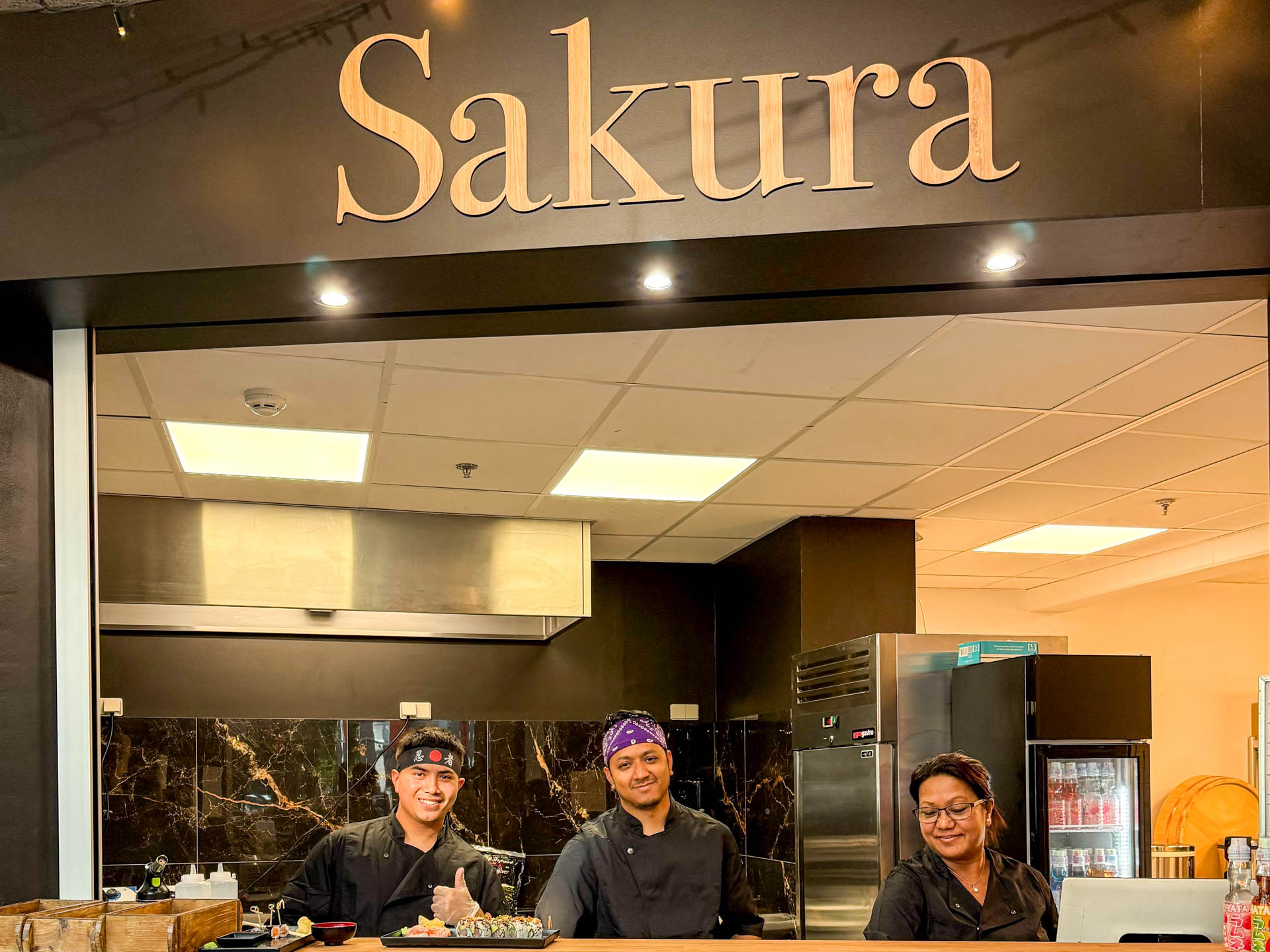 Sakura hos Social Dining i Paladspassagen.