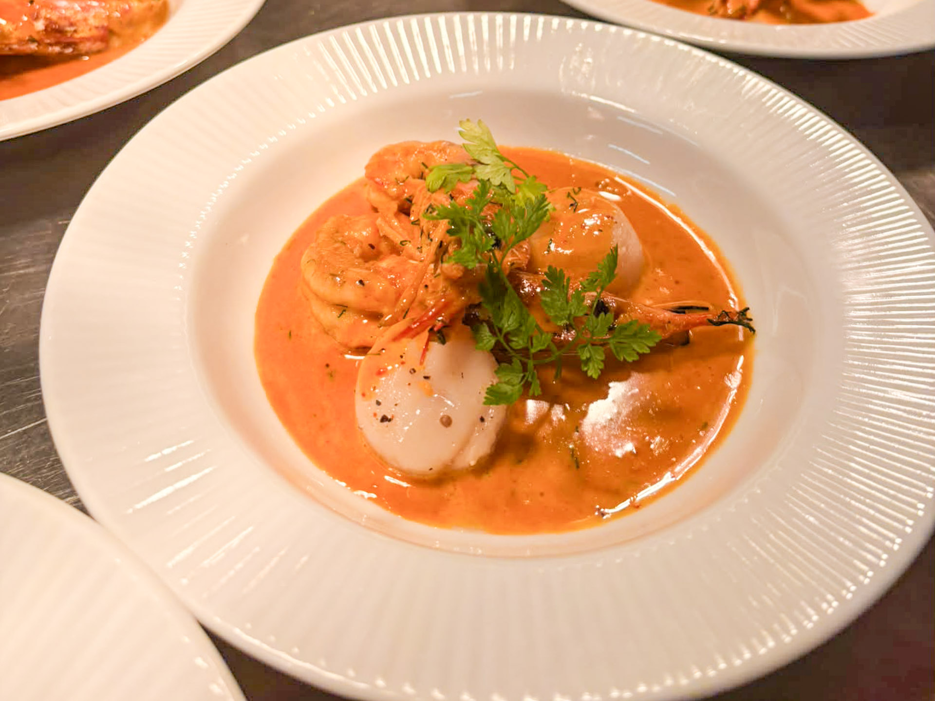 En ret hos franske Brasseriet i Vejle
